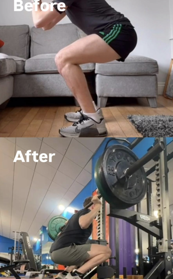 FlexyStrength client movement progress 5