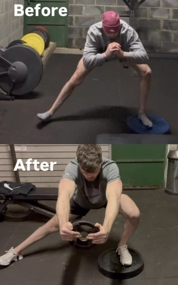 FlexyStrength client movement progress 2