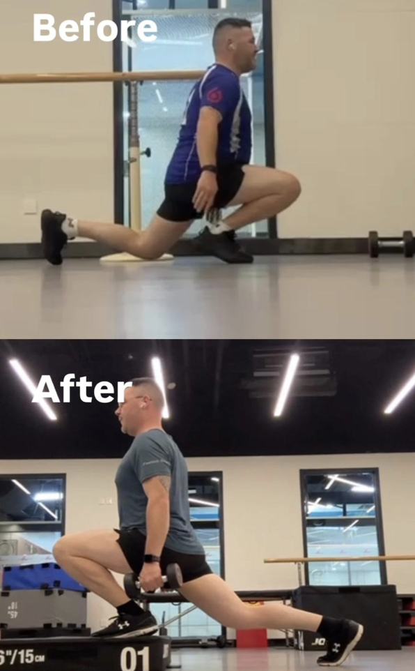 FlexyStrength client movement progress 4